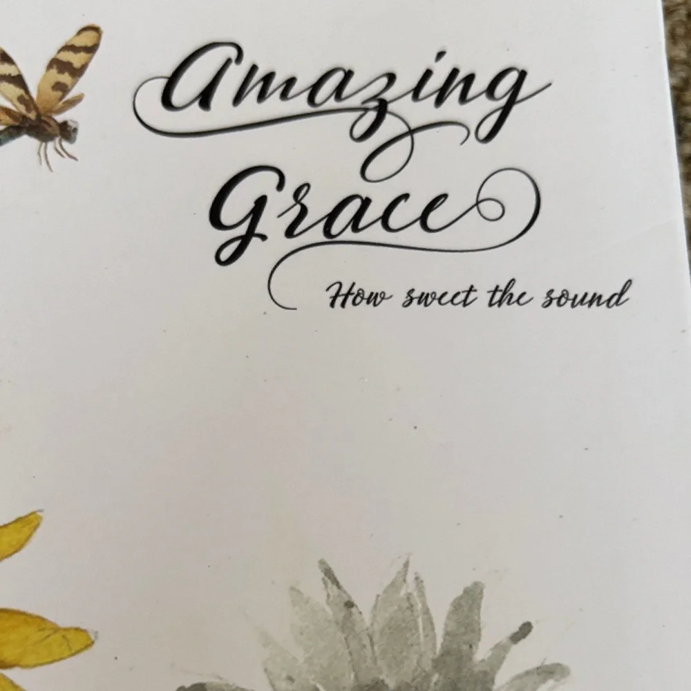 NWT Amazing Grace Sunflower Spiral Notebook